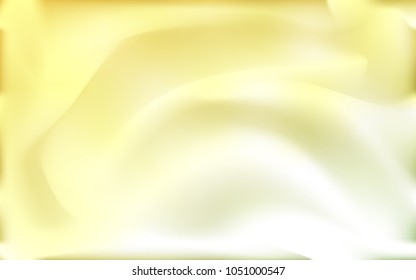 Light Green, Yellow vector template with lines, ovals. Colorful illustration in abstract marble style with gradient. New composition for your brand book.