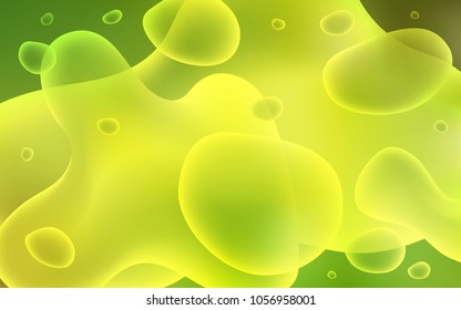 Light Green, Yellow vector template with bent lines. Brand-new colored illustration in memphis style with gradient. Memphis style for your business design.