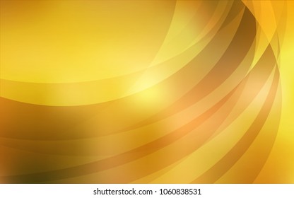 Light Green, Yellow vector template with bubble shapes. Colorful abstract illustration with gradient lines. The template for cell phone backgrounds.