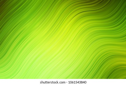 Light Green, Yellow vector template with liquid shapes. An elegant bright illustration with gradient. Marble style for your business design.