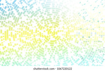Light Green, Yellow vector template with bubble shapes. A completely new color illustration in marble style. Marble design for your web site.
