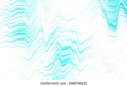 Light Green, Yellow vector template with bent lines. Creative geometric illustration in marble style with gradient. A completely new memphis design for your business.