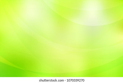 Light Green, Yellow vector template with bubble shapes. Geometric illustration in marble style with gradient.  Marble design for your web site.