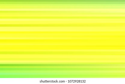Light Green, Yellow vector template with repeated sticks. Glitter abstract illustration with colored sticks. The pattern can be used for busines ad, booklets, leaflets