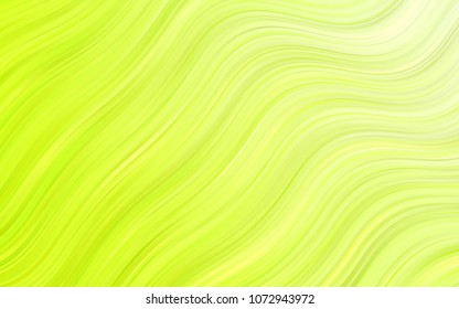 Light Green, Yellow vector template with bubble shapes. Creative illustration in halftone marble style with gradient. Pattern for your business design.