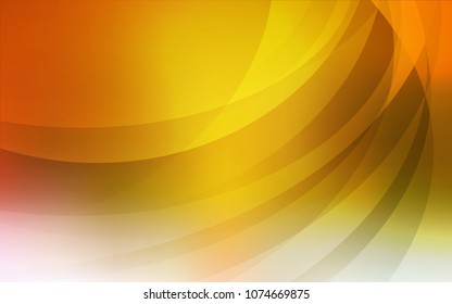 Light Green, Yellow vector template with bubble shapes. Shining illustration, which consist of blurred lines, circles. A new texture for your  ad, booklets, leaflets.