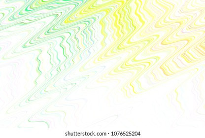 Light Green, Yellow vector template with repeated sticks. Blurred decorative design in simple style with lines. Smart design for your business advert.