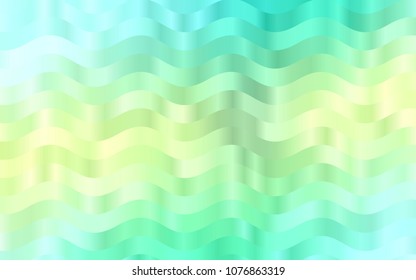 Light Green, Yellow vector template with bubble shapes. Colorful illustration in abstract marble style with gradient. New composition for your brand book.