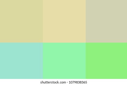Light Green, Yellow vector template with rainbow of colours. Decorative design of colorful palette. Pattern for easy creation of leaflets, banners, booklets.