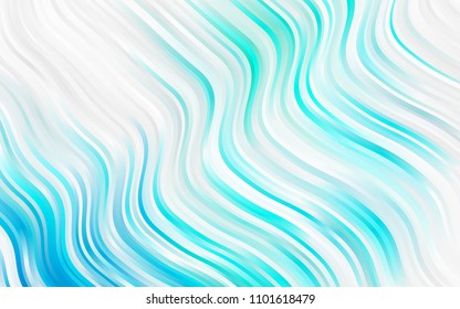 Light Green, Yellow vector template with liquid shapes. Creative illustration in halftone marble style with gradient. The elegant pattern for brand book.