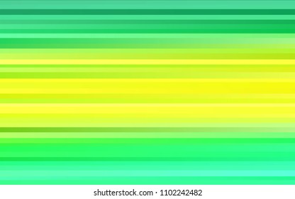 Light Green, Yellow vector template with repeated sticks. Shining colored illustration with narrow lines. Best design for your ad, poster, banner.