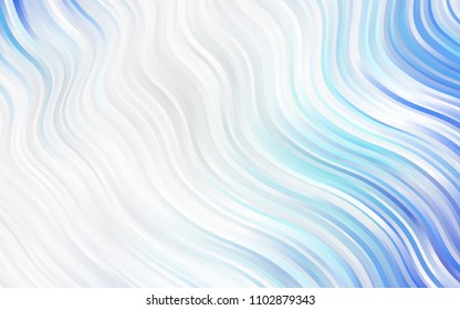 Light Green, Yellow vector template with lava shapes. Geometric illustration in marble style with gradient.  The elegant pattern for brand book.