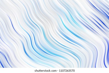Light Green, Yellow vector template with bent lines. Brand-new colored illustration in marble style with gradient. The template for cell phone backgrounds.