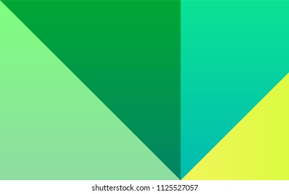 Light Green, Yellow vector template with rainbow of colours. Color palette with set of colors. Set of colors for clever designers.