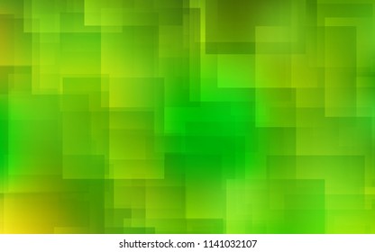 Light Green, Yellow vector template with repeated sticks. Modern geometrical abstract illustration with Lines. Smart design for your business advert.