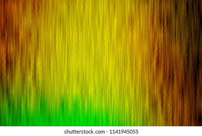 Light Green, Yellow vector template with bubble shapes. Creative geometric illustration in marble style with gradient. Pattern for your business design.