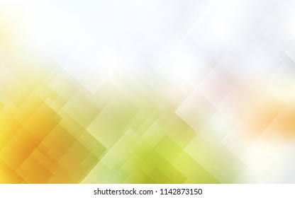 Light Green, Yellow vector template with repeated sticks. Lines on blurred abstract background with gradient. Best design for your ad, poster, banner.