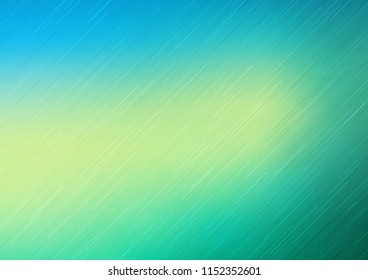 Light Green, Yellow vector template with repeated sticks. Modern geometrical abstract illustration with staves. The template can be used as a background.