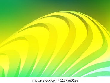 Light Green, Yellow vector template with repeated sticks. Blurred decorative design in simple style with lines. The pattern can be used as ads, poster, banner for commercial.