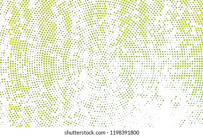 Light Green, Yellow vector template with circles. Modern abstract illustration with colorful water drops. Pattern for ads, leaflets.