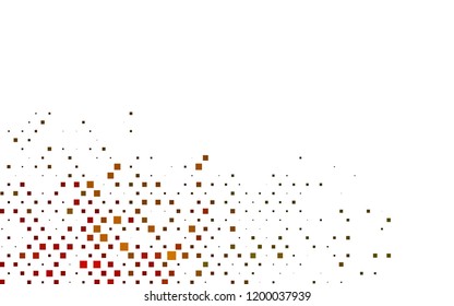 Light Green, Yellow vector template with crystals, rectangles. Glitter abstract illustration with rectangular shapes. Pattern for commercials.