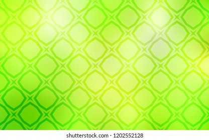 Light Green, Yellow vector template with sky stars. Shining colored illustration with stars. Pattern for new year ad, booklets.
