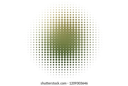 Light Green, Yellow vector template with circles. Abstract illustration with colored bubbles in nature style. Pattern for beautiful websites.