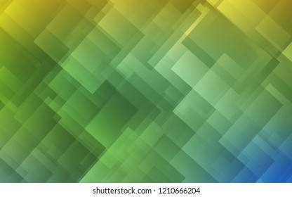 Light Green, Yellow vector template with repeated sticks. Modern geometrical abstract illustration with Lines. Pattern for your busines websites.