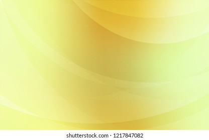 Light Green, Yellow vector template with bubble shapes. Colorful abstract illustration with gradient lines. The template for cell phone backgrounds.