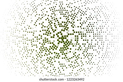 Light Green, Yellow vector template with crystals, rectangles. Rectangles on abstract background with colorful gradient. Modern template for your landing page.