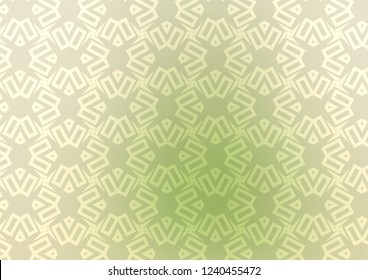 Light Green, Yellow vector template with triangles, squares. Glitter abstract illustration with squares, lines. Pattern for commercials.