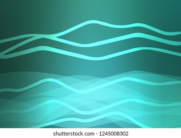 Light Green, Yellow vector template with repeated sticks. Lines on blurred abstract background with gradient. The pattern can be used for busines ad, booklets, leaflets