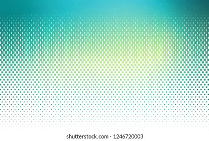 Light Green, Yellow vector template with crystals, rectangles. Rectangles on abstract background with colorful gradient. Modern template for your landing page.
