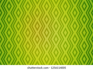 Light Green, Yellow vector template with sticks, squares. Modern geometric abstract illustration with lines, squares. Pattern for ads, posters, banners.