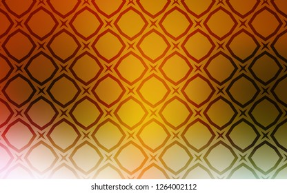Light Green, Yellow vector template with sky stars. Stars on blurred abstract background with gradient. Pattern for new year ad, booklets.