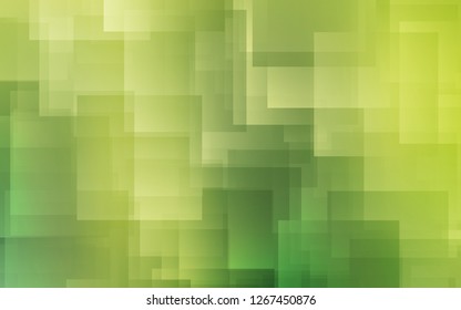 Light Green, Yellow vector template with repeated sticks. Shining colored illustration with sharp stripes. Smart design for your business advert.