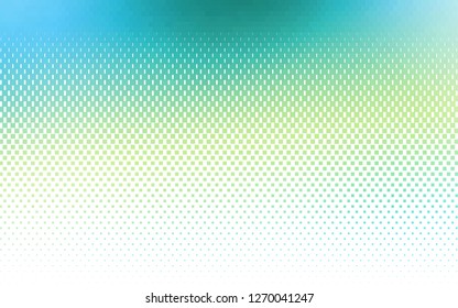 Light Green, Yellow vector template with crystals, rectangles. Rectangles on abstract background with colorful gradient. Pattern for commercials.