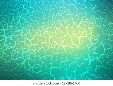 Light Green, Yellow vector template with liquid shapes. Shining crooked illustration in marble style. Pattern for your business design.