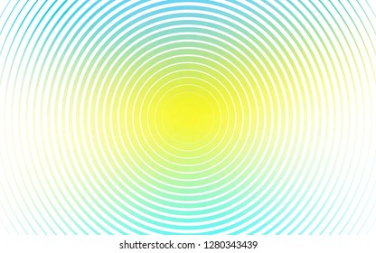 Light Green, Yellow vector template with circles. Modern abstract illustration with colorful water drops. Template for your brand book.