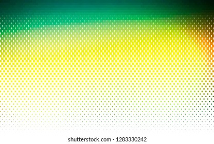 Light Green, Yellow vector template with crystals, rectangles. Illustration with set of colorful rectangles. Smart design for your business advert.
