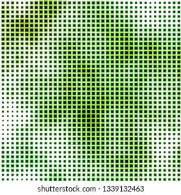 Light Green, Yellow vector template with rectangles. New abstract illustration with rectangular shapes. Template for cellphones.