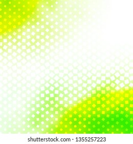 Light Green, Yellow vector template with rectangles. Abstract gradient illustration with colorful rectangles. Pattern for websites, landing pages.