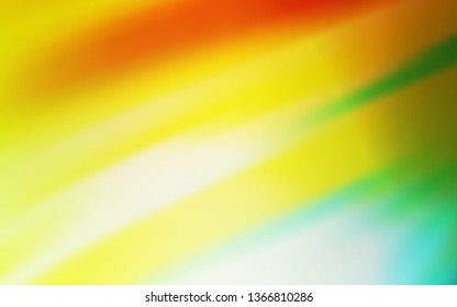 Light Green, Yellow vector template with repeated sticks. Colorful shining illustration with lines on abstract template. Template for your beautiful backgrounds.