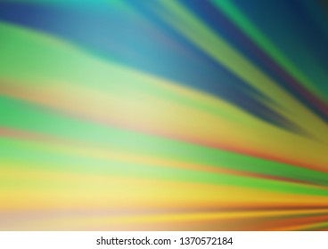 Light Green, Yellow vector template with repeated sticks. Lines on blurred abstract background with gradient. Pattern for business booklets, leaflets.