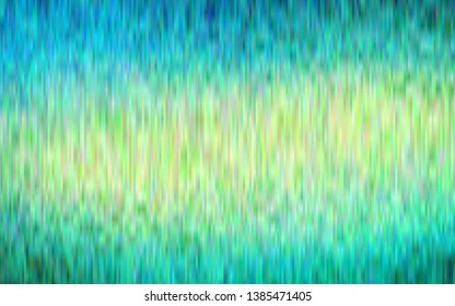 Light Green, Yellow vector template with repeated sticks. Shining colored illustration with narrow lines. Smart design for your business advert.