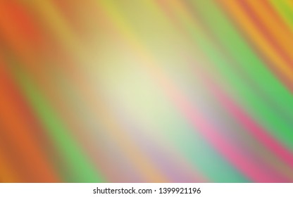 Light Green, Yellow vector template with repeated sticks. Shining colored illustration with sharp stripes. Best design for your ad, poster, banner.