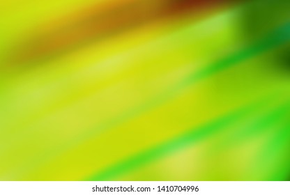 Light Green, Yellow vector template with repeated sticks. Lines on blurred abstract background with gradient. Smart design for your business advert.