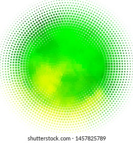 Light Green, Yellow vector template with rectangles. Illustration with a set of gradient rectangles. Pattern for commercials, ads.
