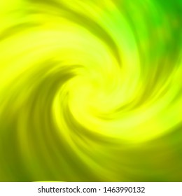Light Green, Yellow vector template with sky, clouds. Abstract illustration with colorful gradient clouds. Pattern for your booklets, leaflets.