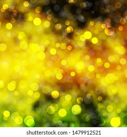 Light Green, Yellow vector template with circles. Modern abstract illustration with colorful circle shapes. New template for your brand book.